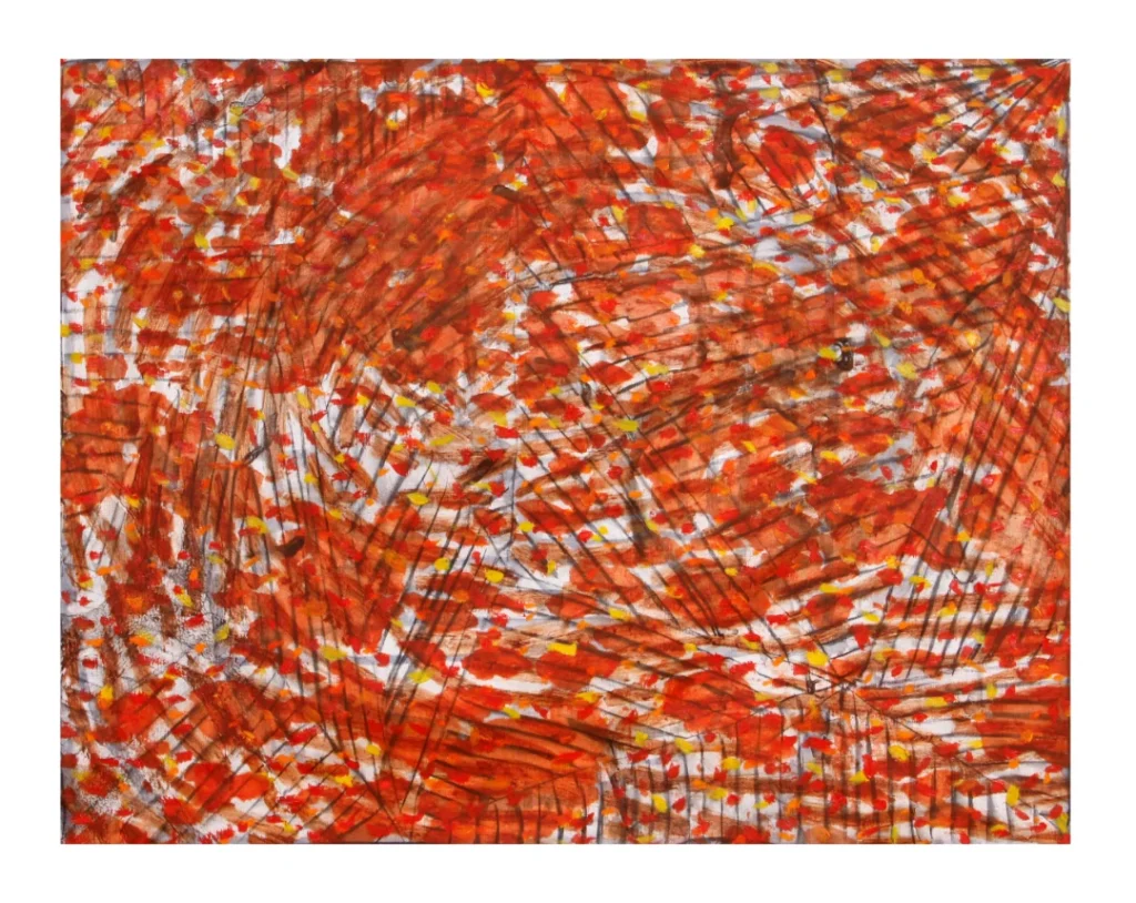 Pelos-CaminhosPintura-sobre-tela-135x105-2022