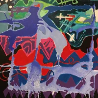 140_x_140_cm_A_PINTURA_E_A_CERCA_AZUL_2023